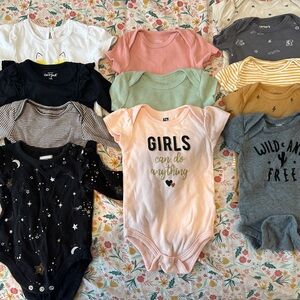 Assorted Baby Onesies